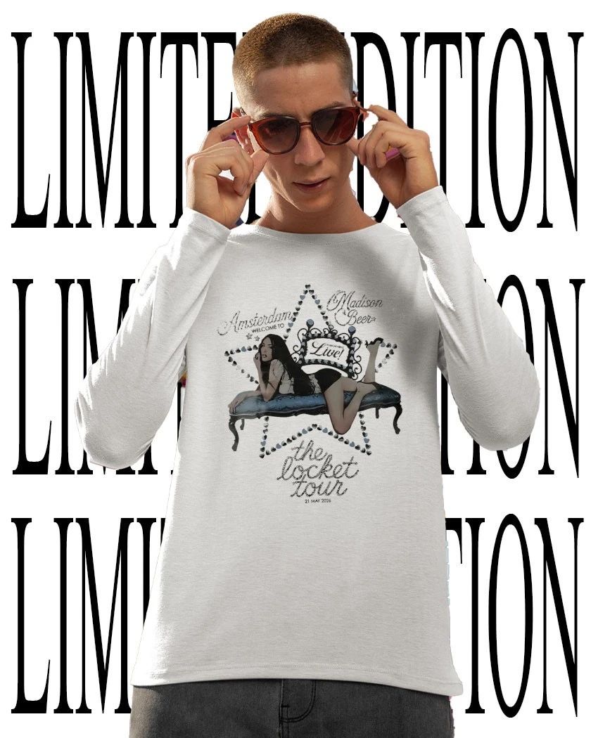 Amsterdam welcome to Madison Beer’s The Locket Tour 2026 shirt