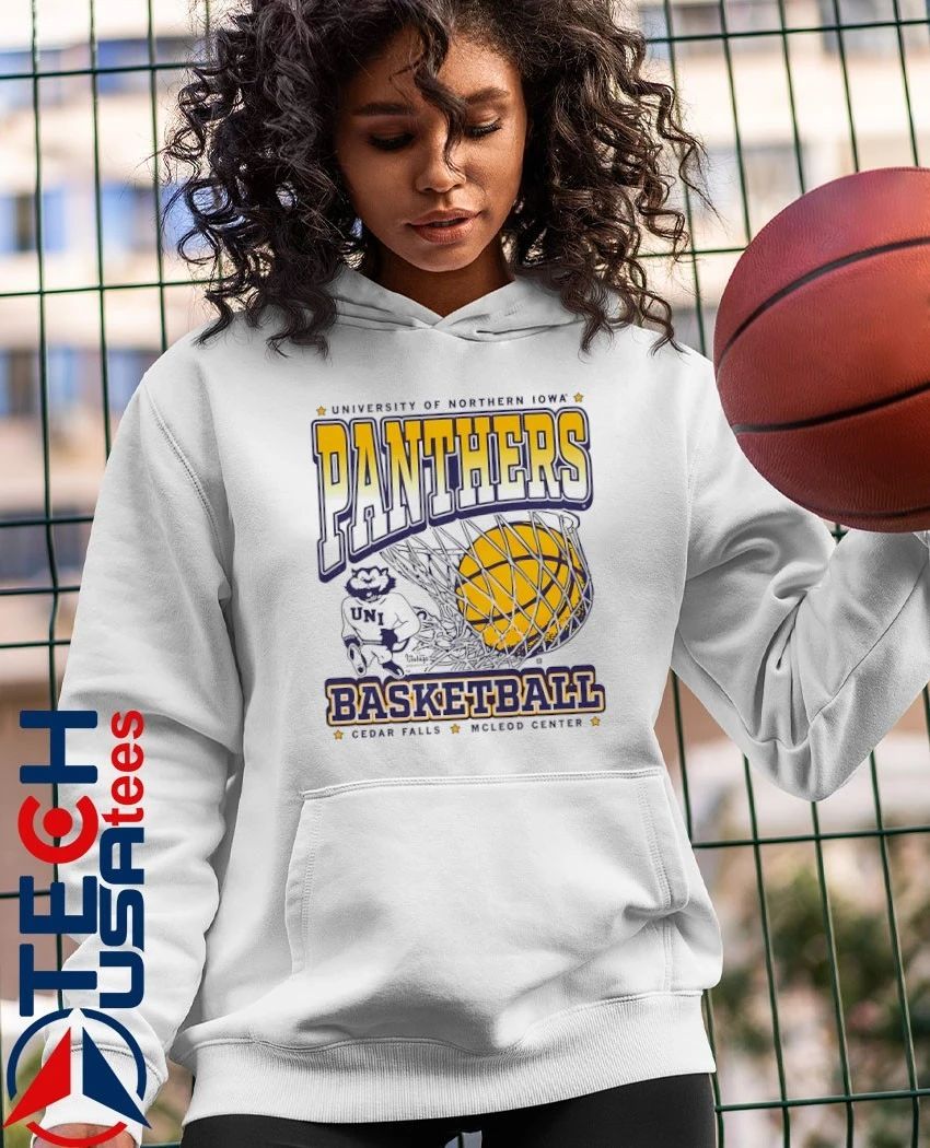 University of Northern Iowa Panthers Basketball Cedar Falls McLeod Center shirt