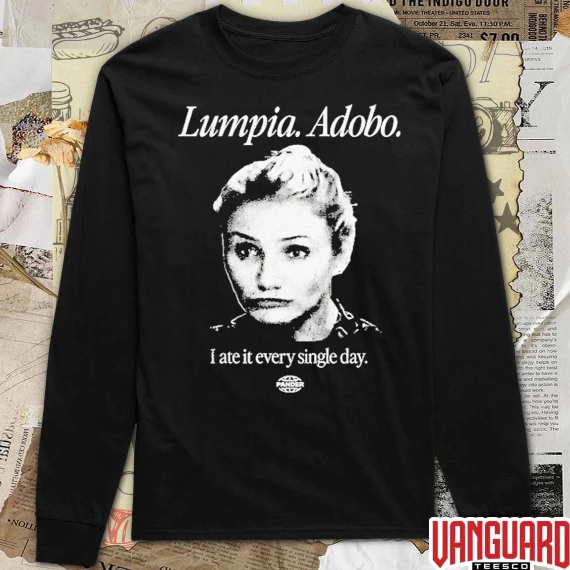 Funny Filipino Lumpia Adobo I Ate It Every Single Day Filipino Pride t-shirt