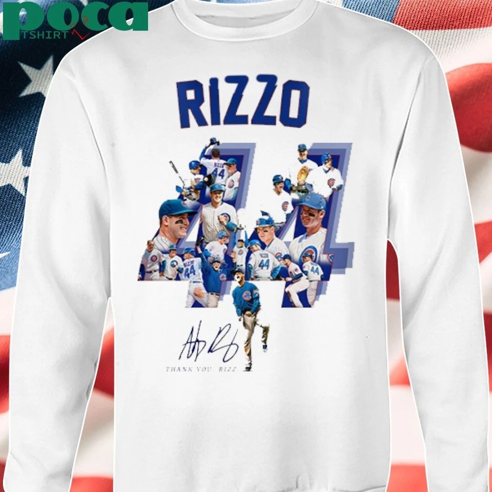Chicago Cubs Legend Anthony Rizzo Signature 2025 T-shirt