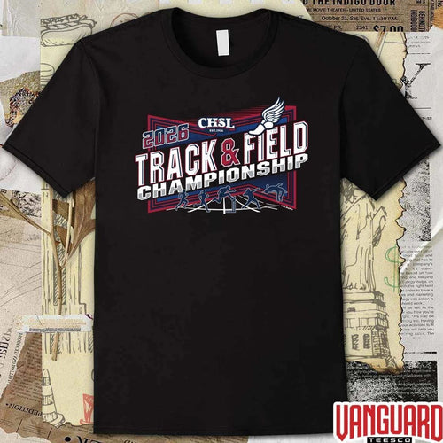 2026 CHSL Track & Field Championship Logo t-shirt