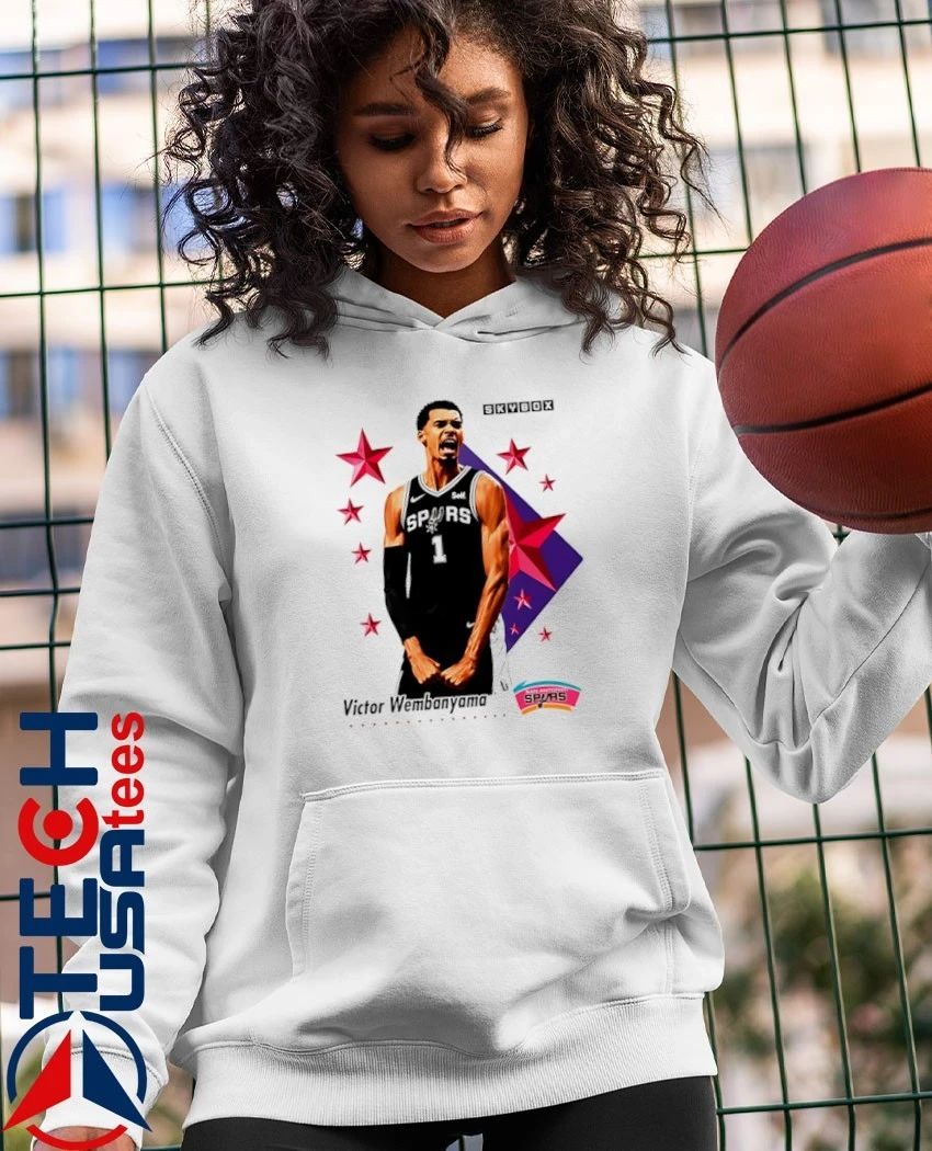 Victor Wembanyama San Antonio Spurs Basketball Skybox shirt