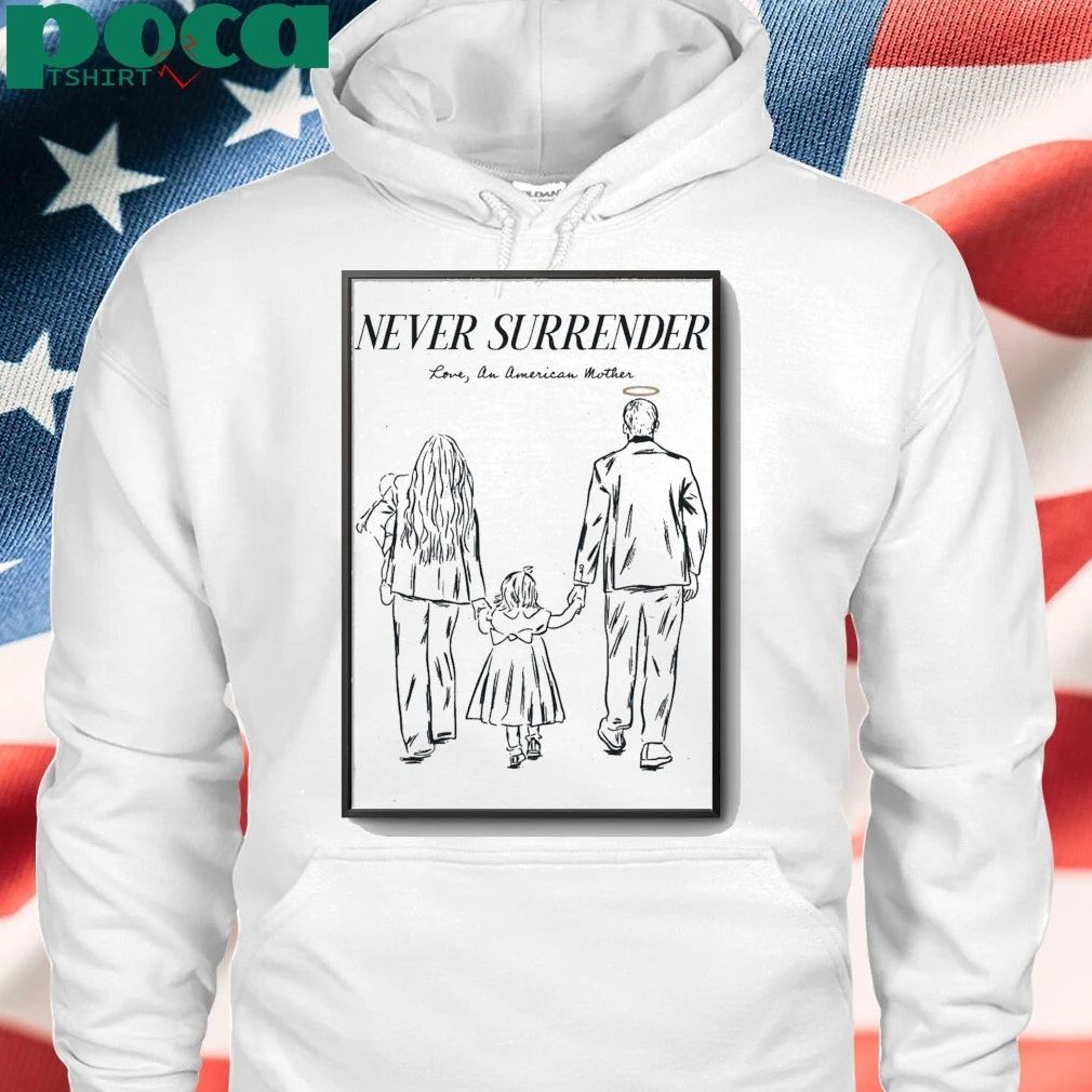 Charlie Kirk Never Surrender Poster shirt