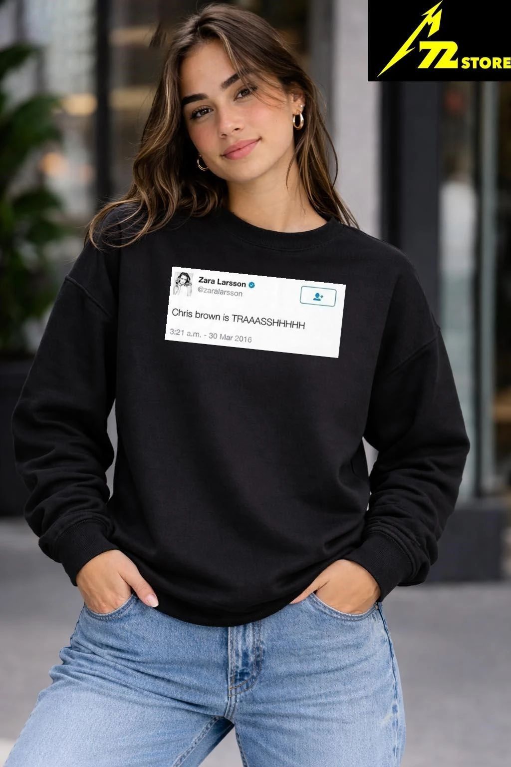 Zara Larsson Chris Brown Is Trash Shirt