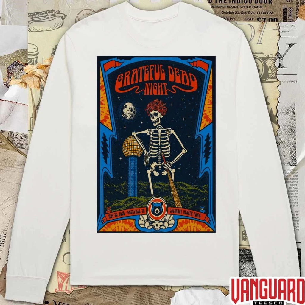 Grateful Dead Knoxville, Tennessee May 23 2026 Covenant Health Park Poster t-shirt