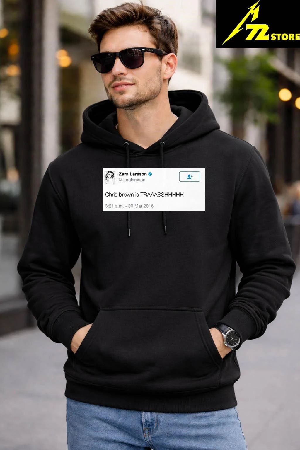 Zara Larsson Chris Brown Is Trash Shirt