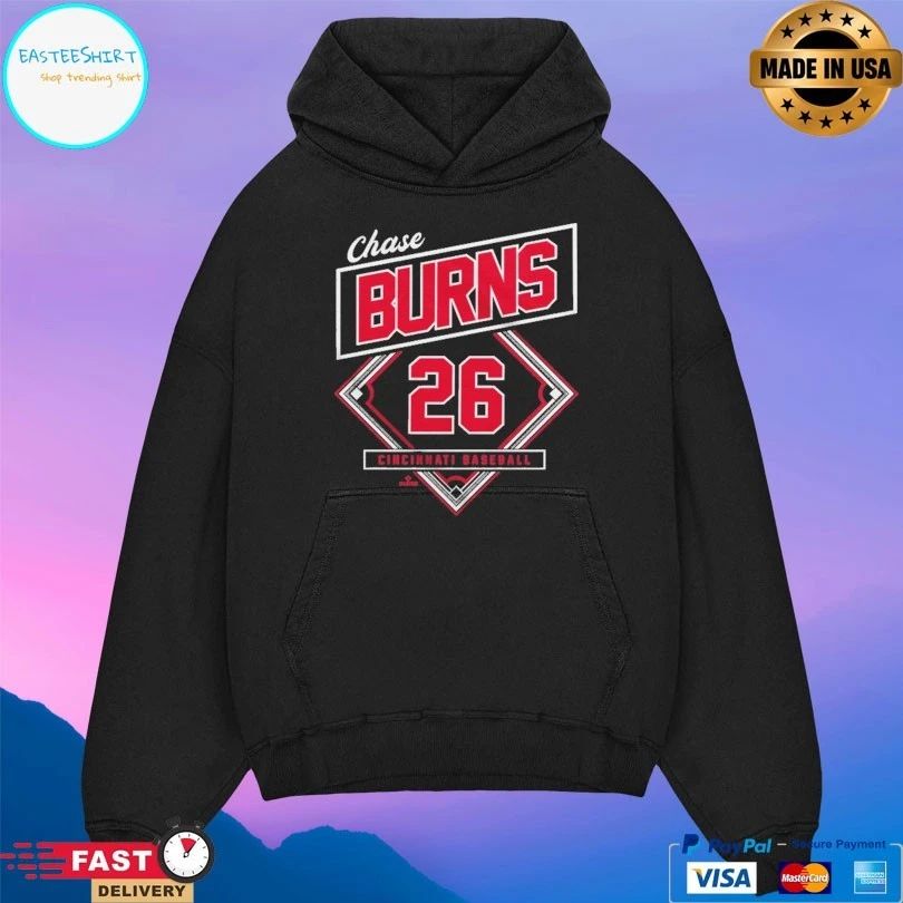 Chase Burns 26 Cincinnati Baseball Classic Diamond T-shirts