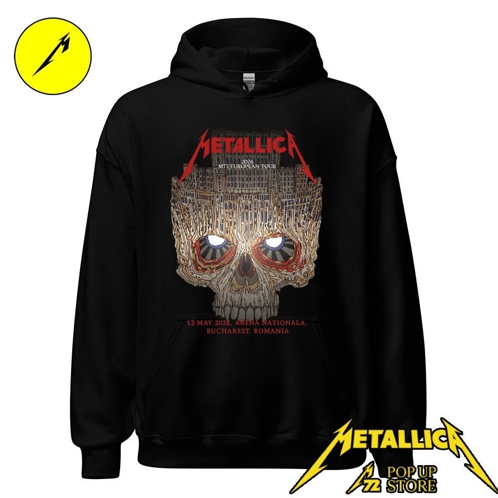 Metallica 2026 M72 European Tour May 13, 2026 Arena nationala, Bucharest , Romania by Matei Apostolescu Shirt