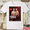 UFC Fight Night Todorovic Vs Valentin Middleweight Bout August 1 2026 Poster t-shirt