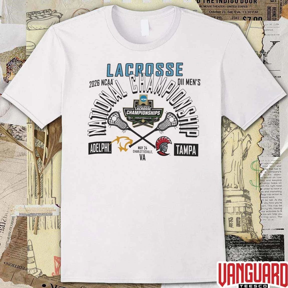 Tampa Spartans Vs Adelphi Panthers 2026 NCAA Division II Men’s Lacrosse Championship May 24 t-shirt