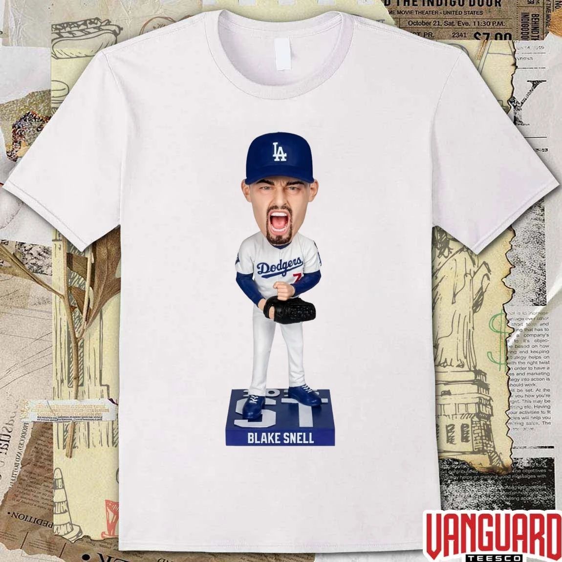 Dodgers Blake Snell Starter Series Bobblehead 2026 Giveaways t-shirt
