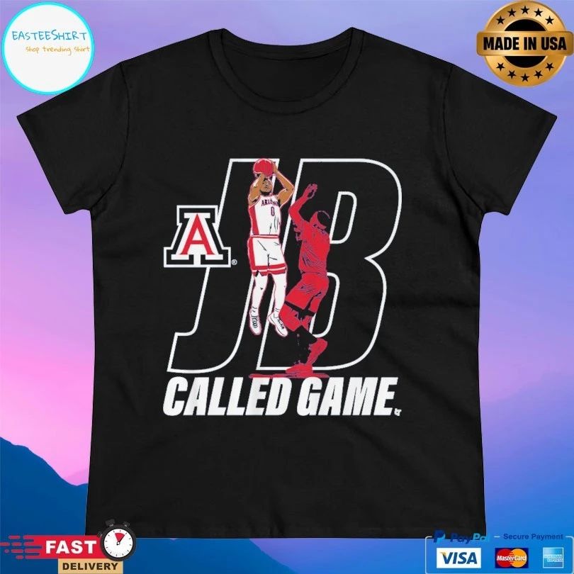 Arizona Wildcats Men’s Basketball Jaden Bradley Called Game T-shirts