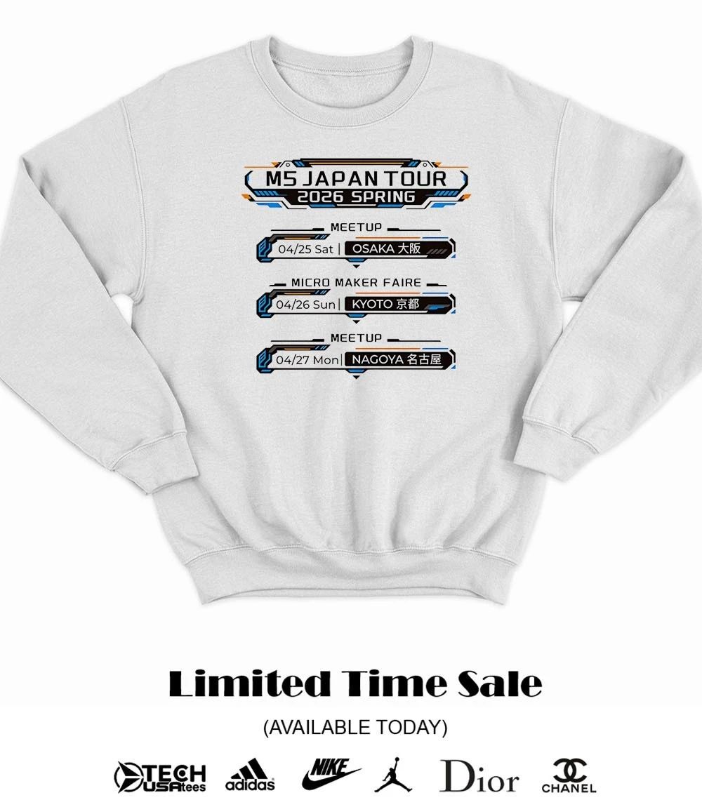 M5 Japan Tour 2026 Spring meetup shirt