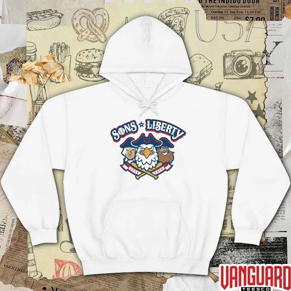 Sons Of Liberty 1776-2026 250th Anniversary t-shirt