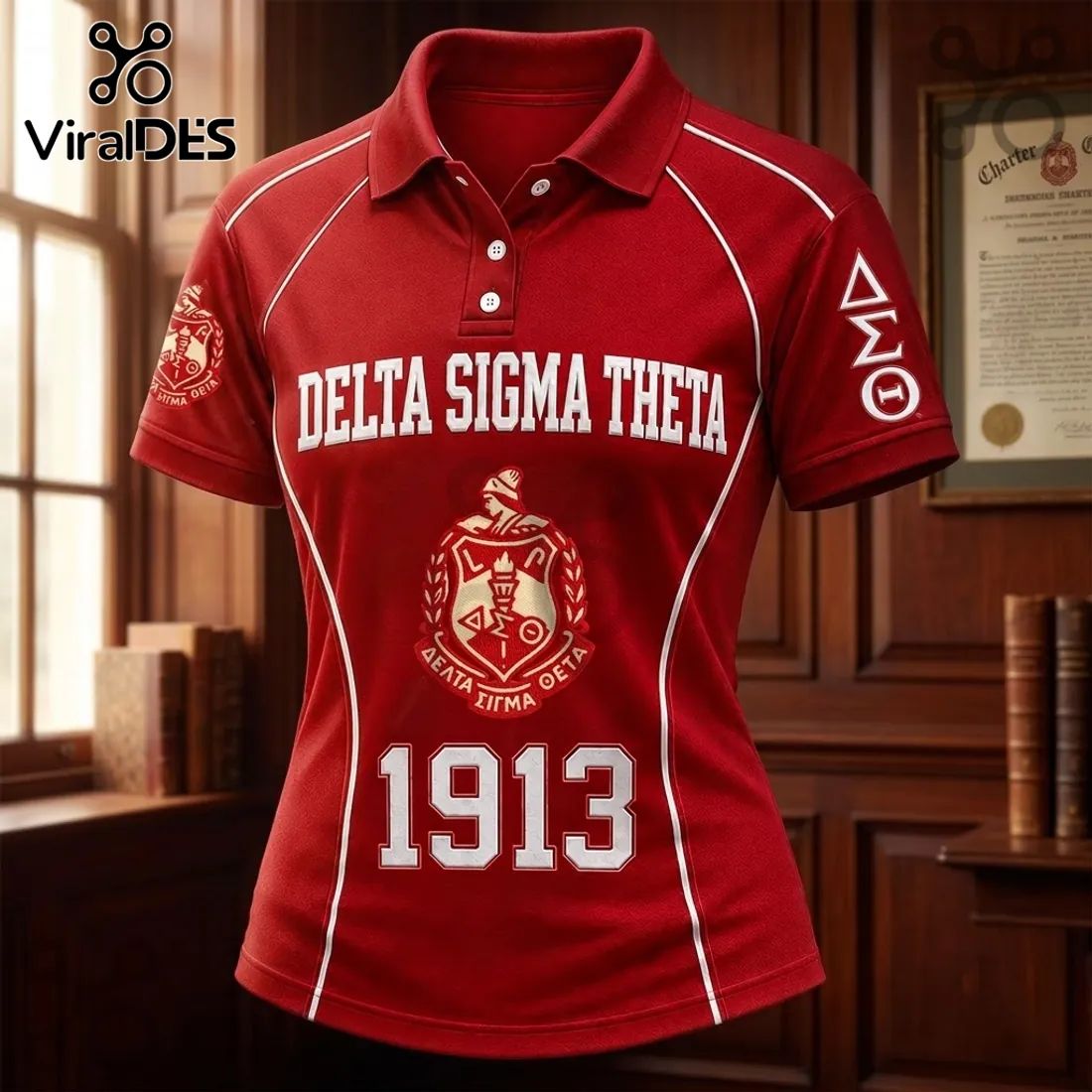 Delta Sigma Theta Red Edition Polo Shirt