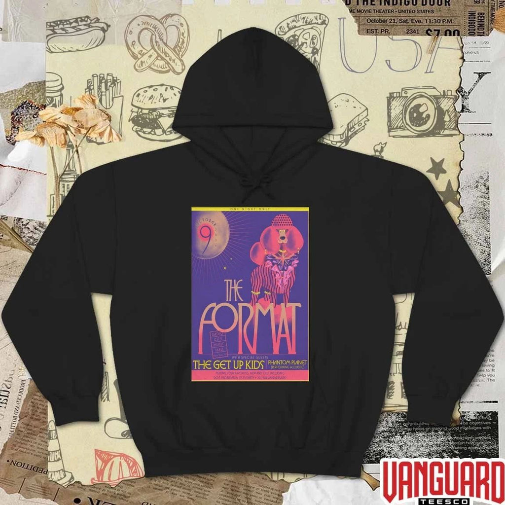 The Format October 9 2026 Radio City Music Hall In New York NY Poster t-shirt