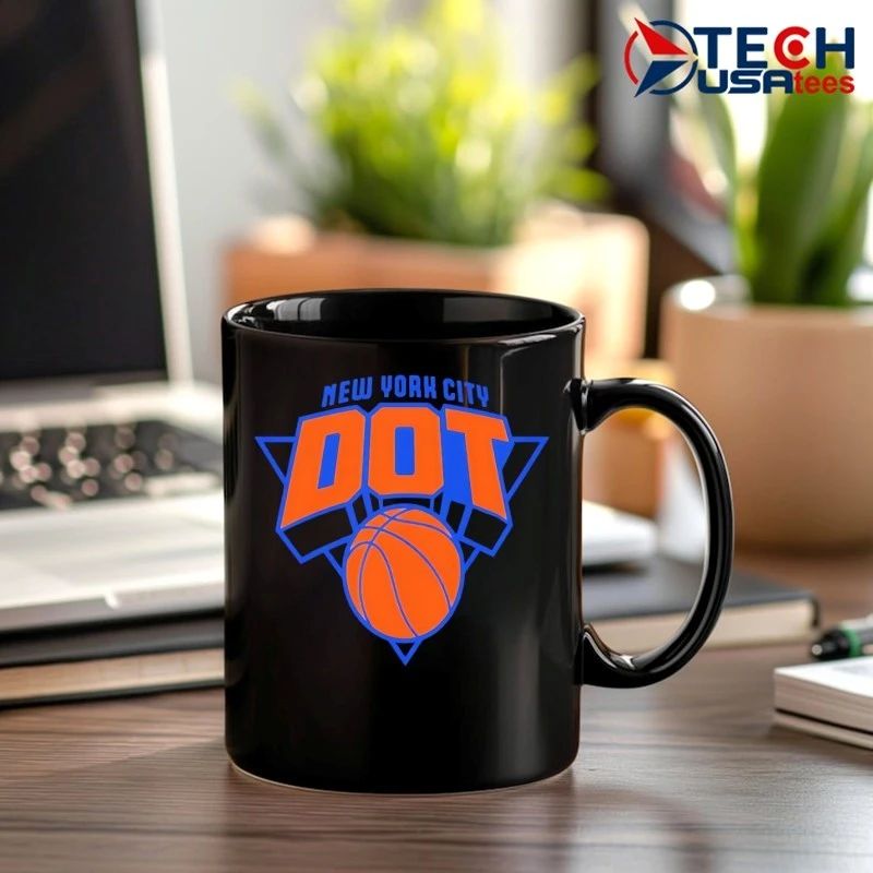 New York City DOT Knicks logo shirt