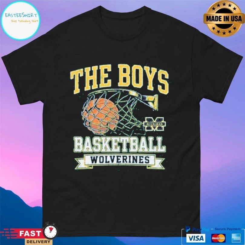 Michigan Wolverines The Boys Basketball 2026 T-shirts