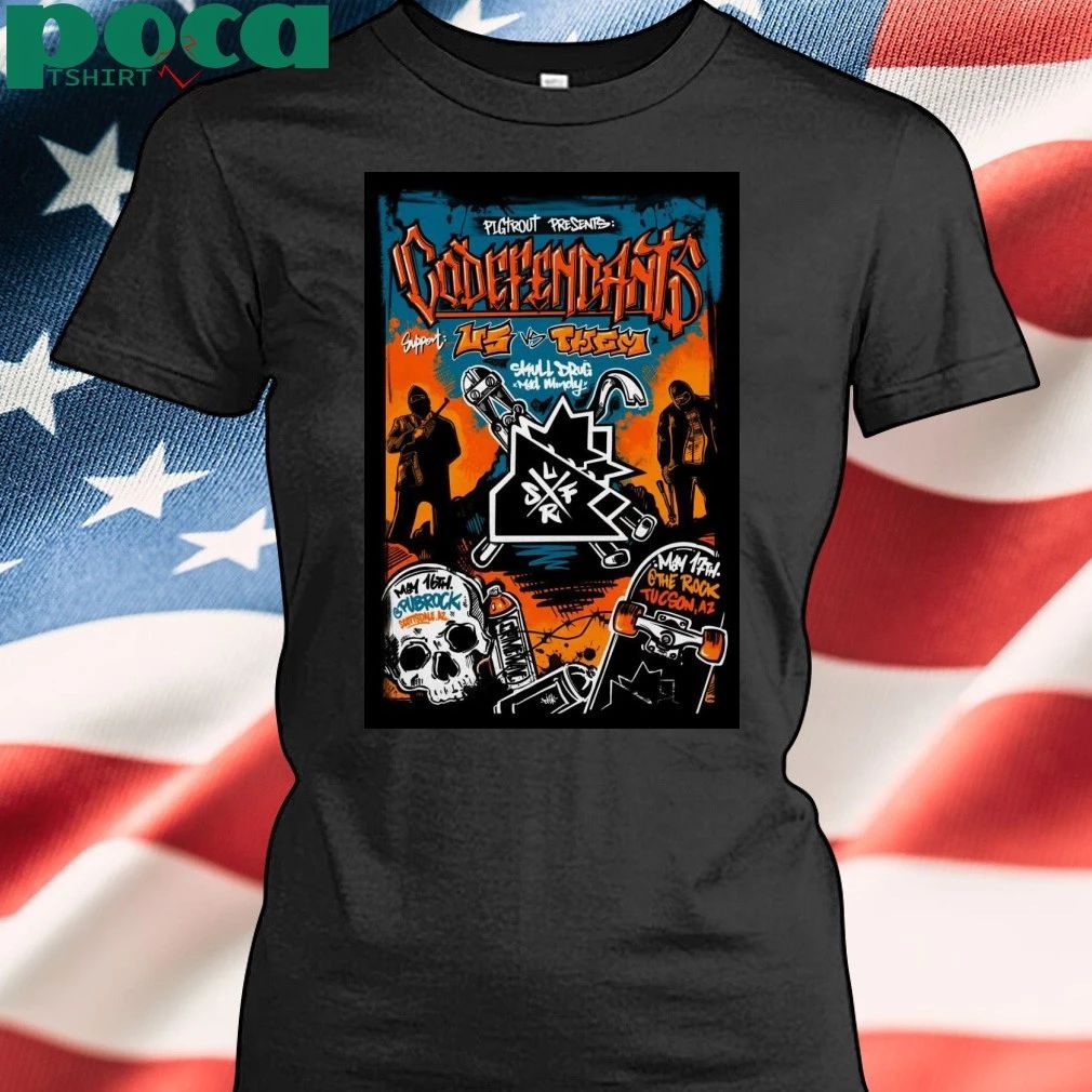 Codefendants Arizona Shows May 16-17 2026 Poster T-shirt