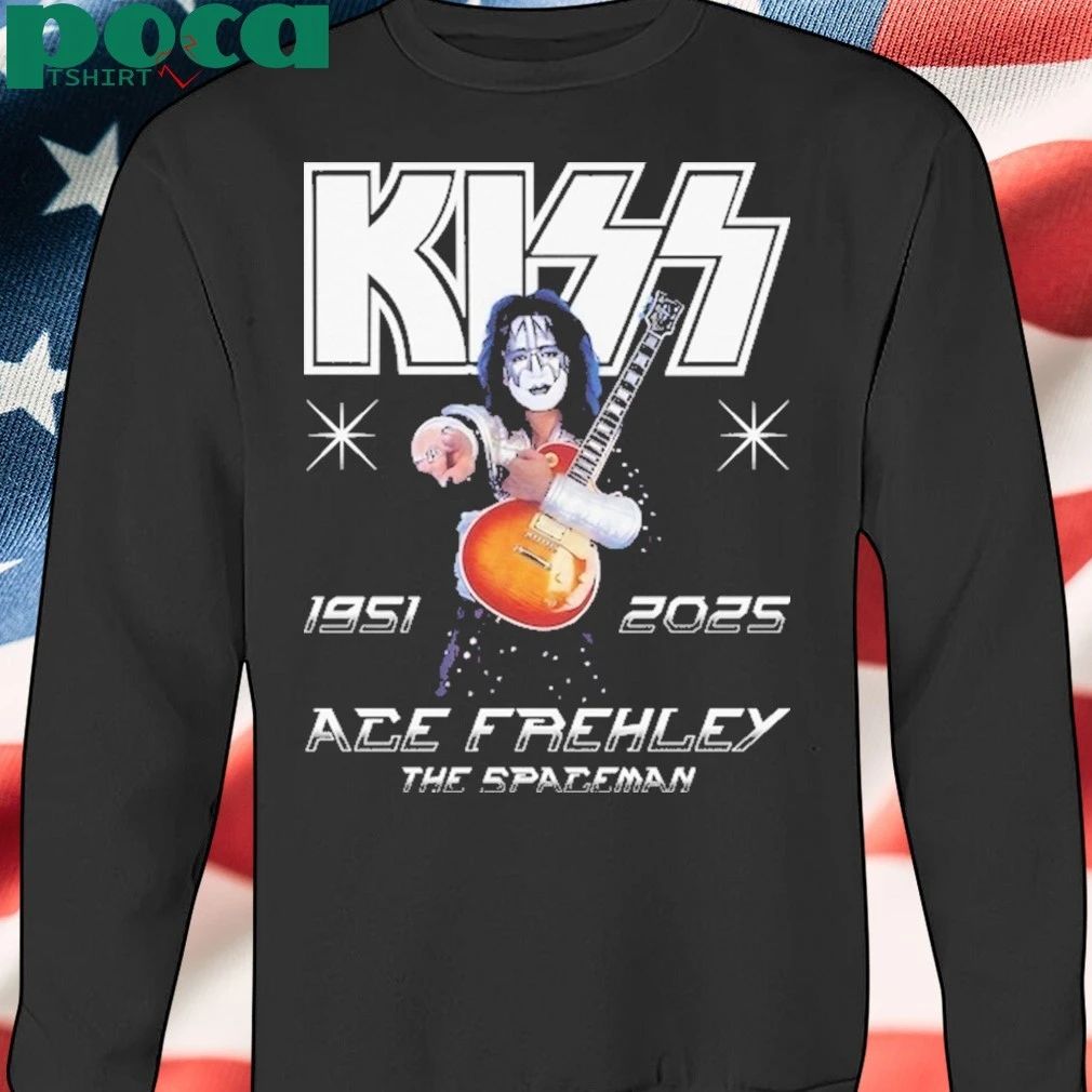 RIP Ace Frehley The Spaceman 1951 2025 T-shirt