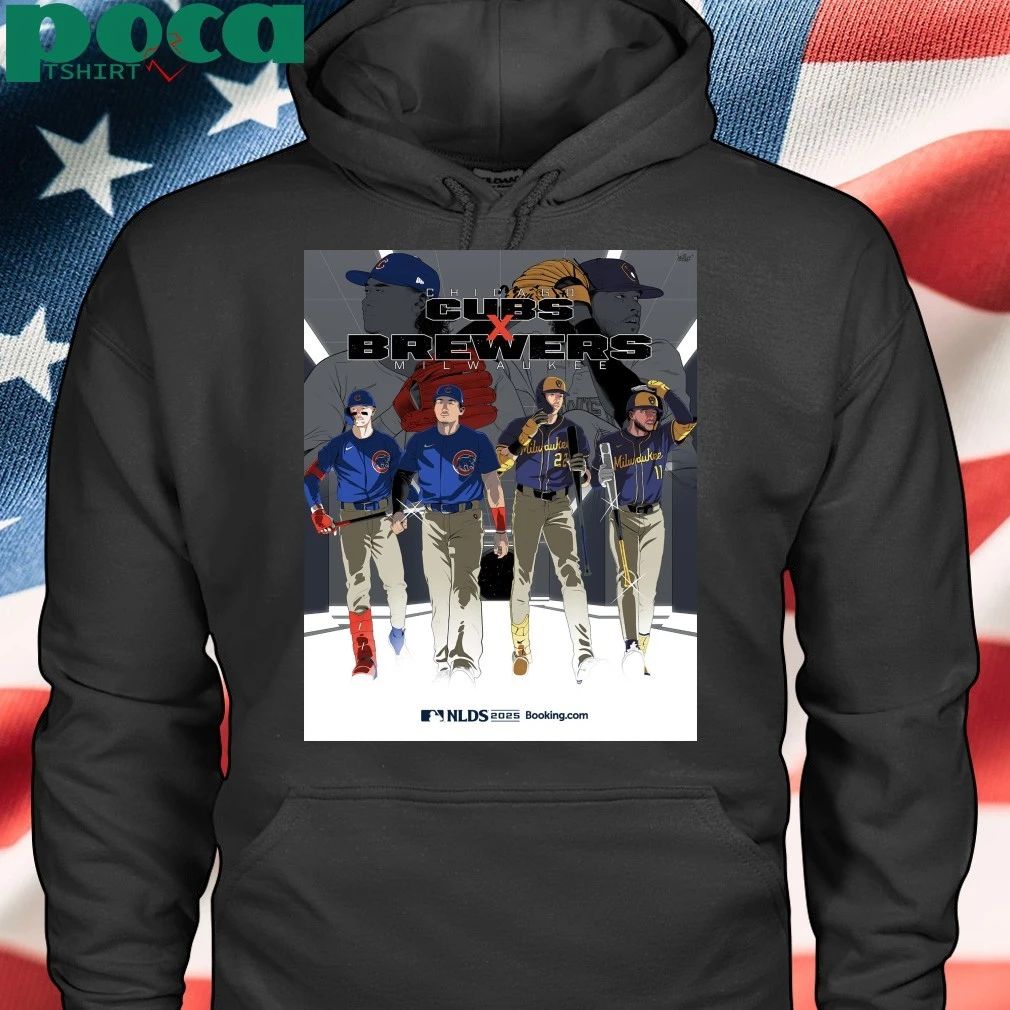 Chicago Cubs Vs Milwaukee Brewers 2025 Mlb National League Division Series Art shirt