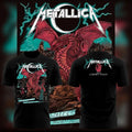 Metallica M72 Tour Cardiff Exclusive Pop-Up Tee – June 28 2026 Principality Stadium Wales Red Dragon Dark Fantasy Shirt