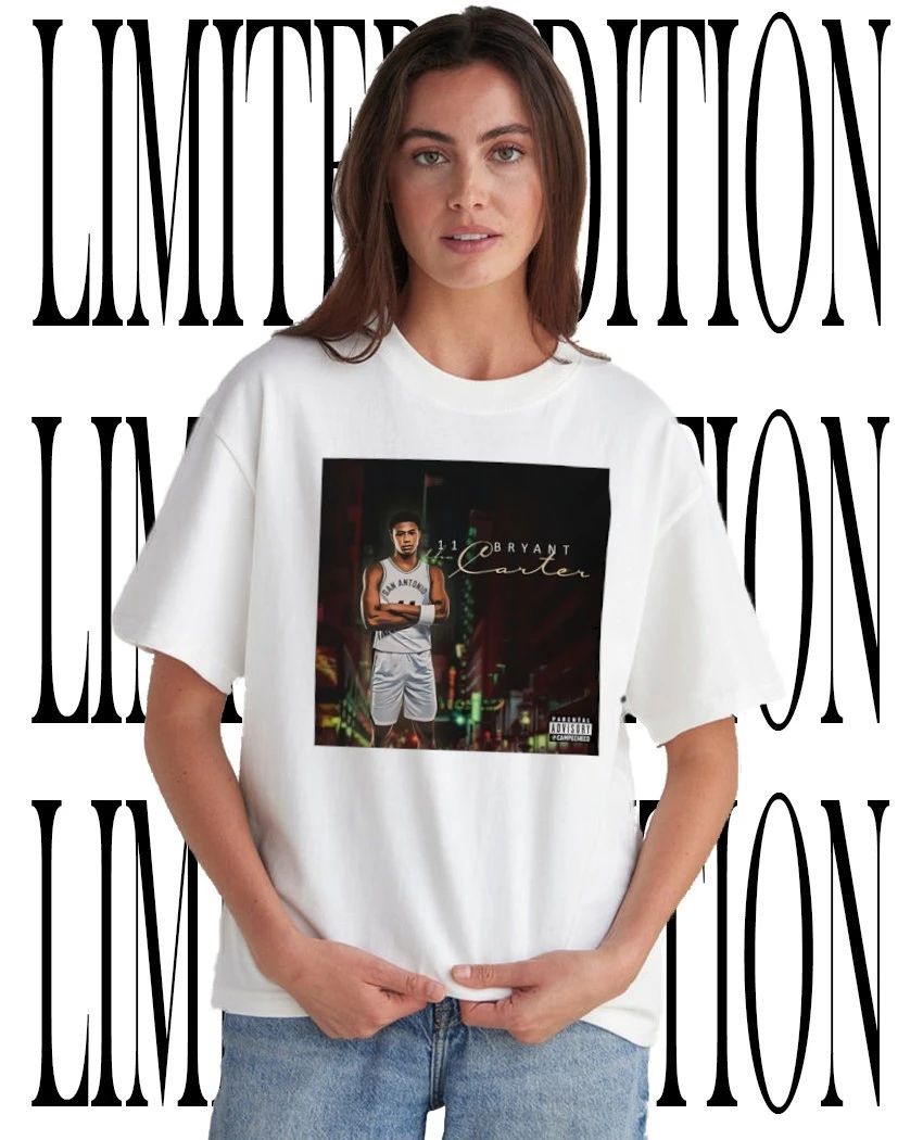 Tha Carter Bryant San Antonio Spurs shirt