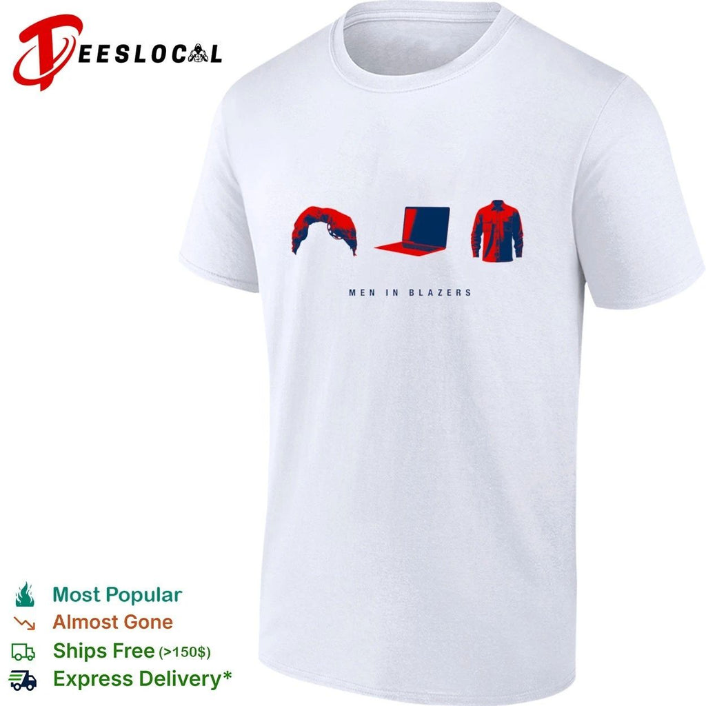 Men in Blazers soccer podcast football T-shirt