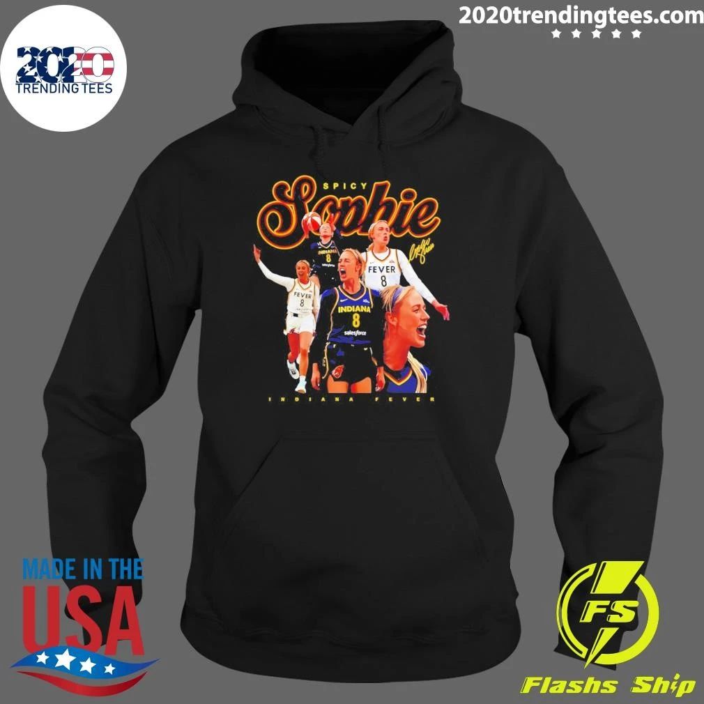 Spicy Sophie Indiana Fever Wnba Basketball Shirt