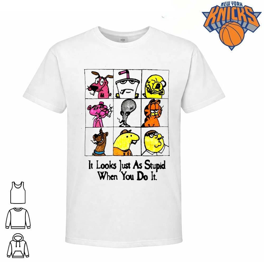 It Looks Just As Stupid When You Do It Anti-Cool Cartoon Shirt