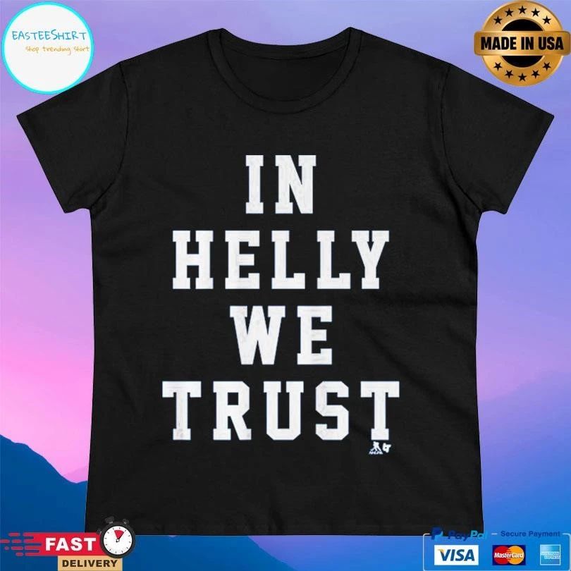 Connor Hellebuyck In Helly We Trust T-shirts