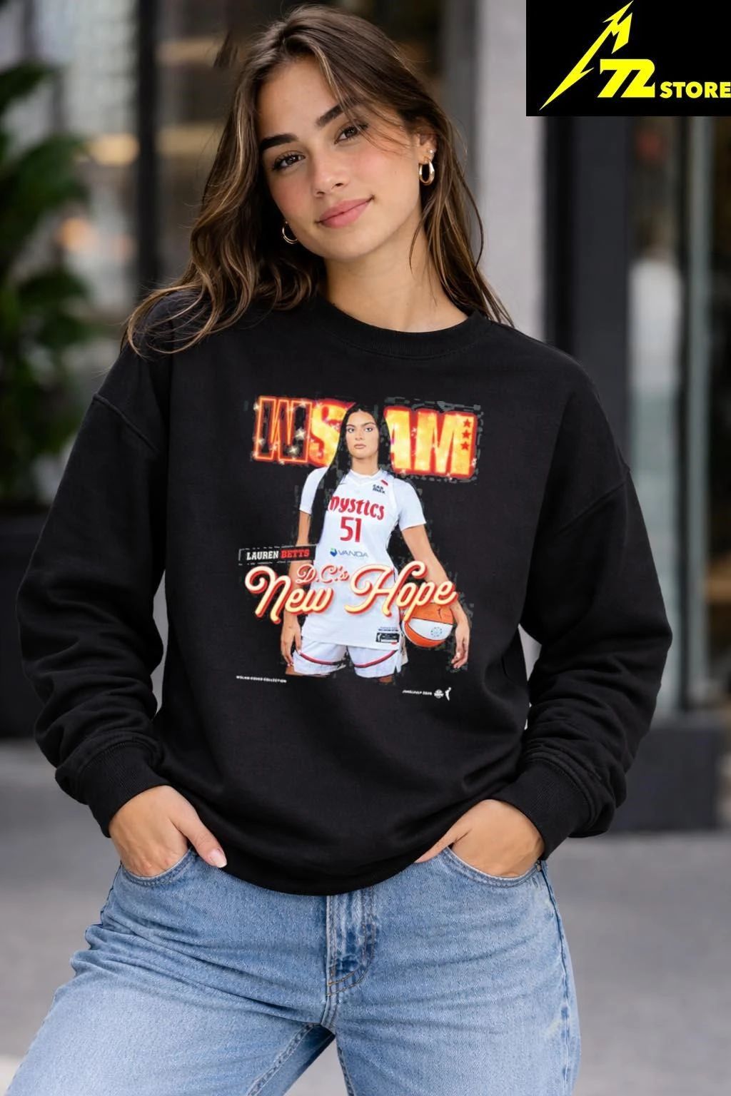 SLAM 262 x Washington Mystics Lauren Betts Shirt