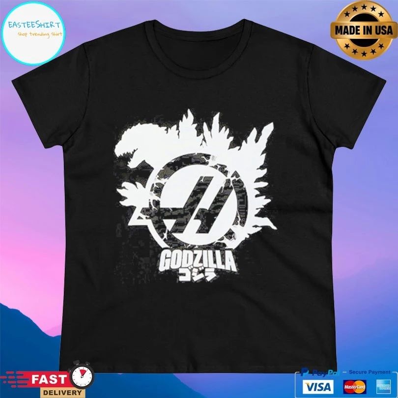 Godzilla X Haas Team Logo T-shirts