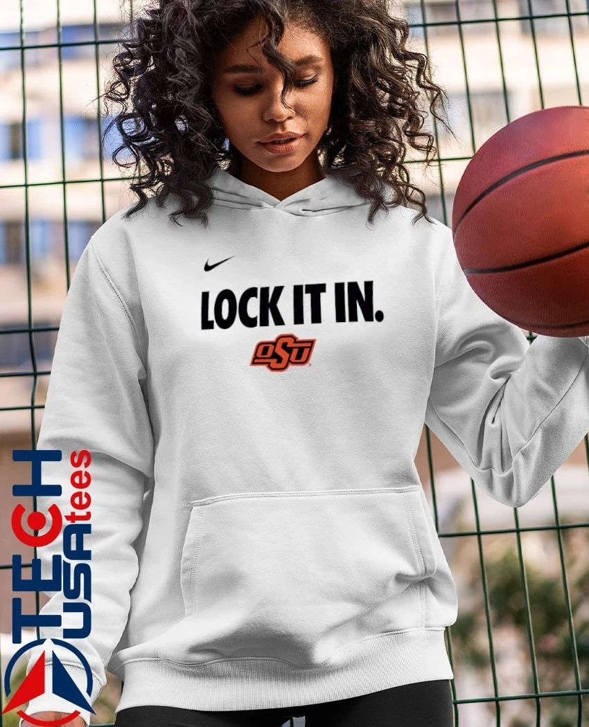Lock it in Oklahoma State Cowboys 2026 On-Court Bench shirt