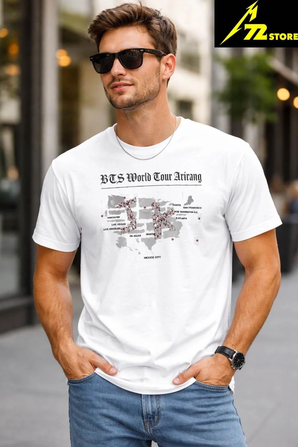 Jungkook BTS World Tour Arirang JK Shirt