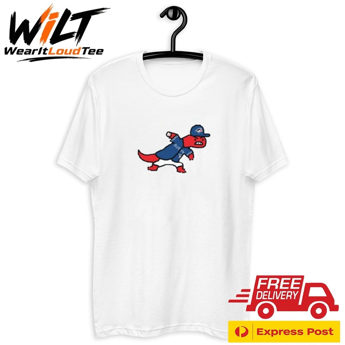 Toronto Blue Jays x Toronto Raptor Paint Shirt