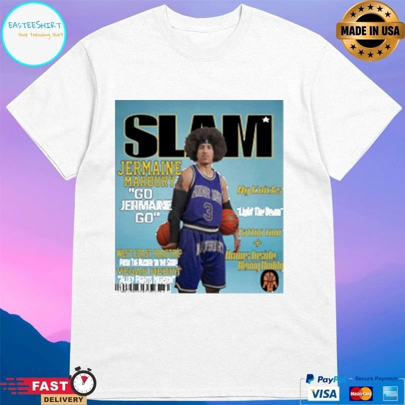 Slam Jermaine Marbury Go Jermaine Go T-shirts