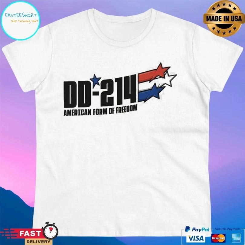 DD-214 America Form Of Freedom T-shirt