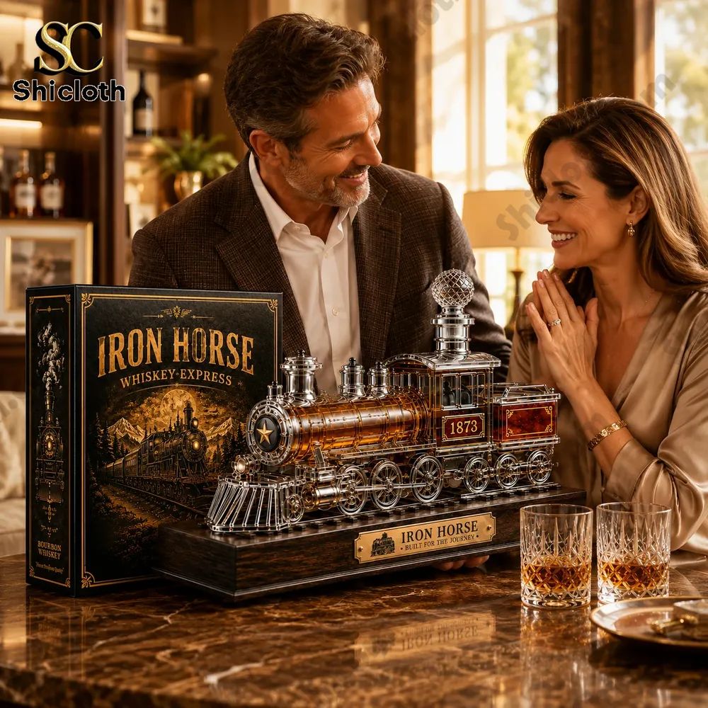 Iron Horse Whiskey Express Train Bottle
