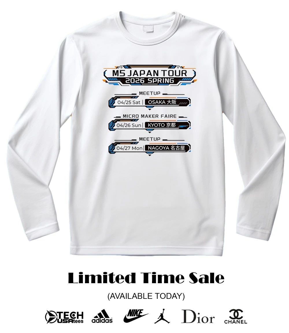 M5 Japan Tour 2026 Spring meetup shirt