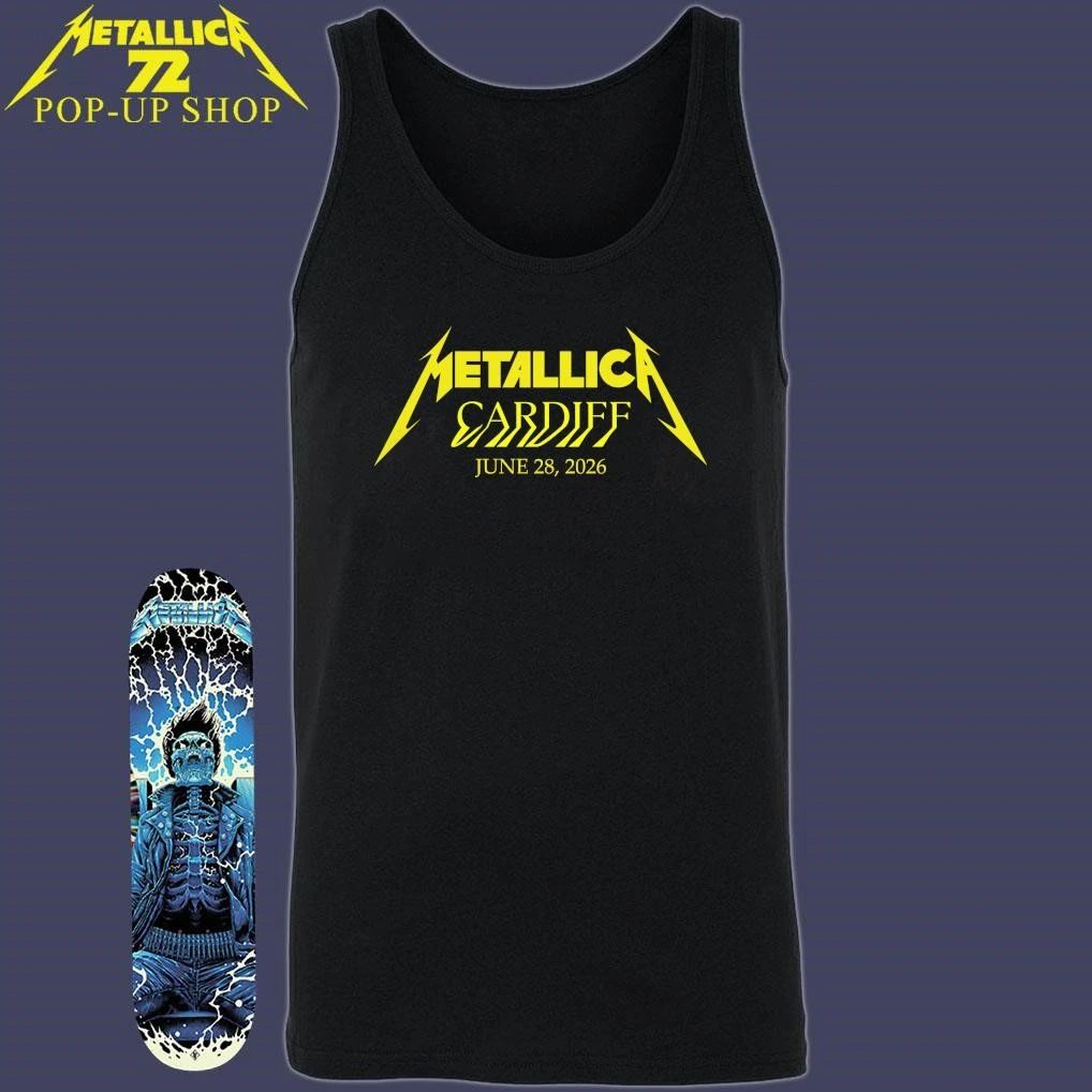 Metallica M72 Cardiff July 28, 2026 Wales T-Shirt
