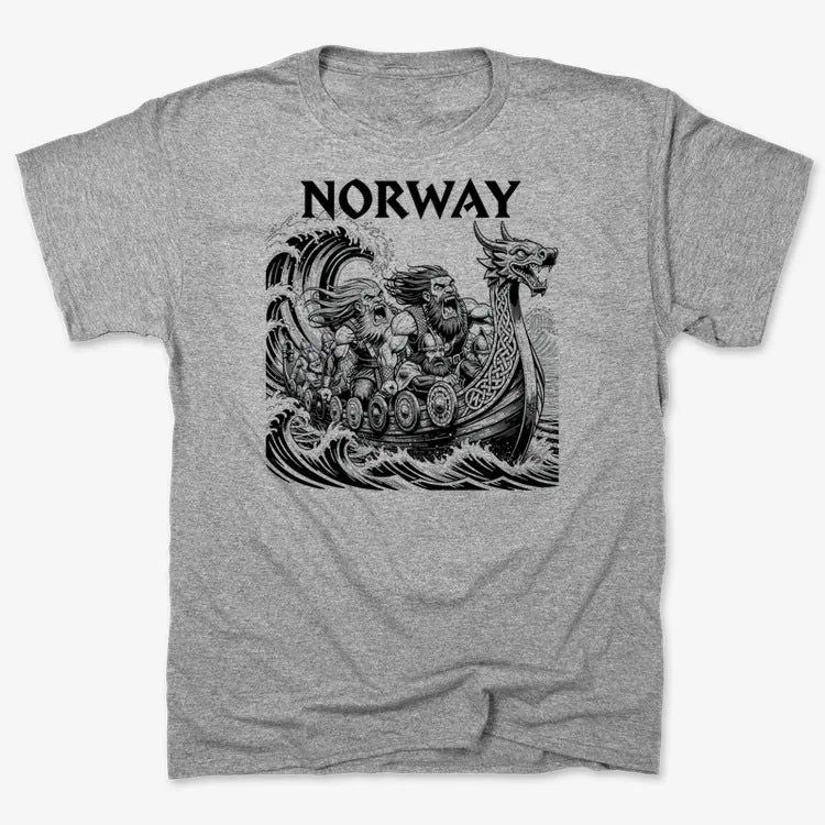 NORWAY Viking Warriors on the Sea