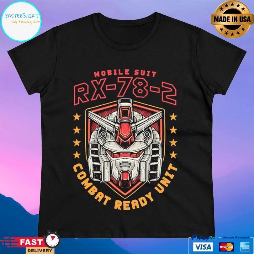Mobile Suit Rx-78-2 Combat Ready Unit T-shirts