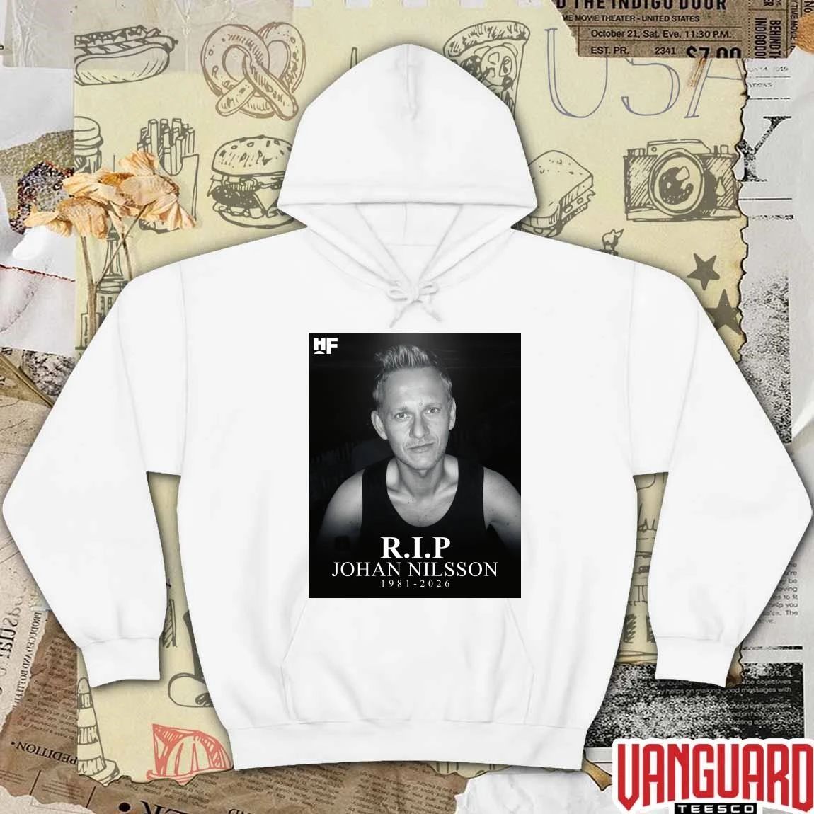 RIP Johan Nilsson 1981 – 2026 Hockey Forever t-shirt