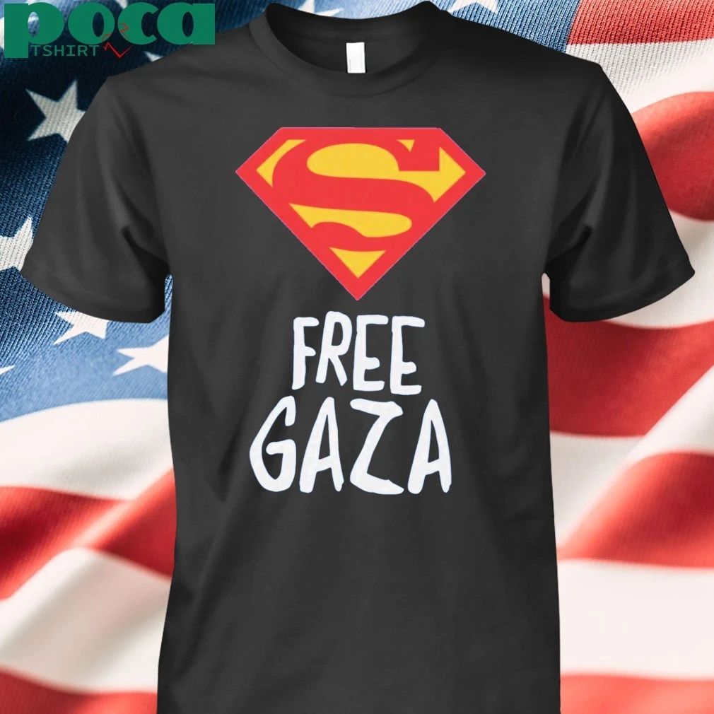 Superman Free Gaza Shirt