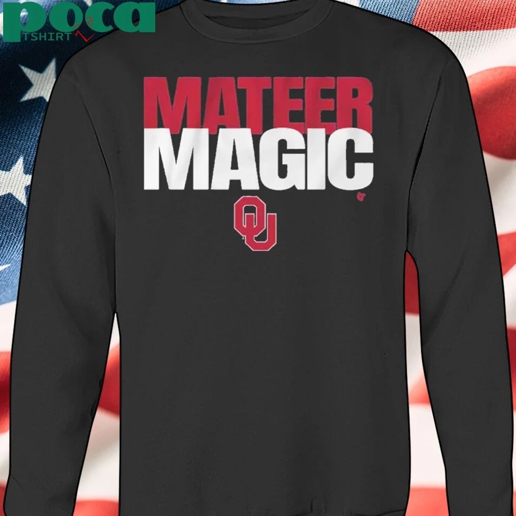 Oklahoma Football John Mateer Magic T-shirt