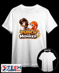 Punch the monkey graphic shirt