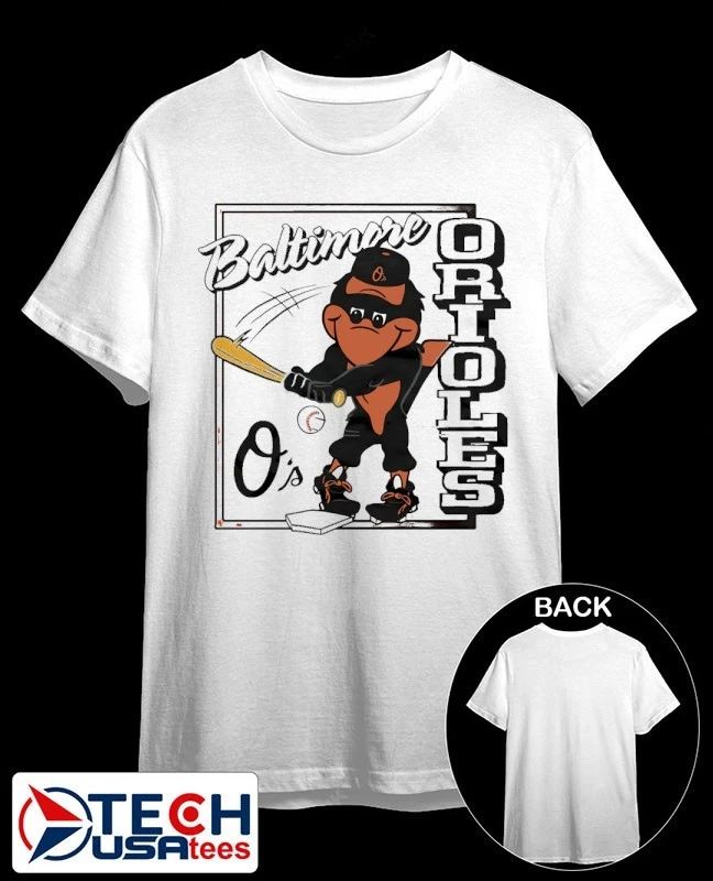 Baltimore Orioles The Oriole Bird mascot shirt by homage