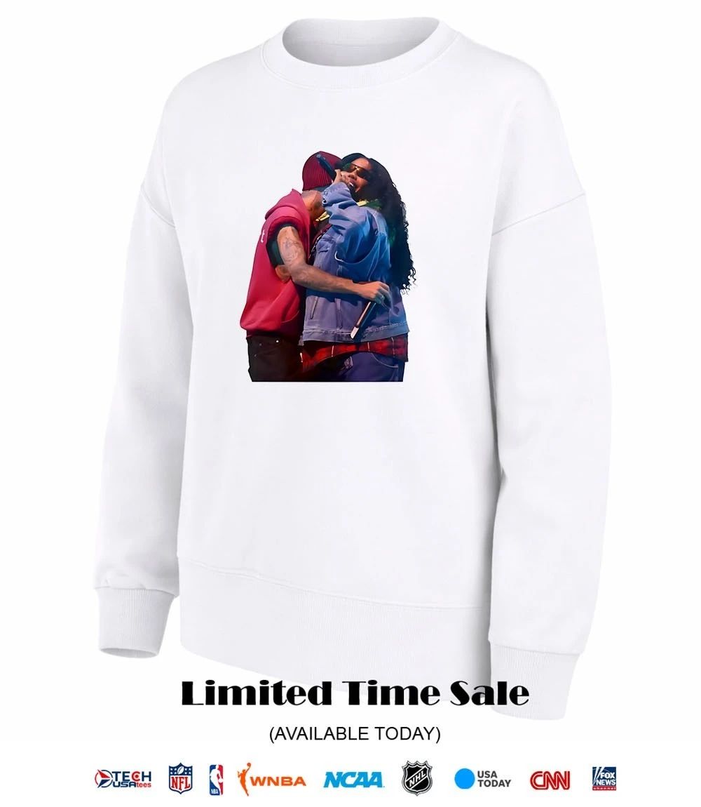 Solána Imani Rowe Justin Bieber huge shirt