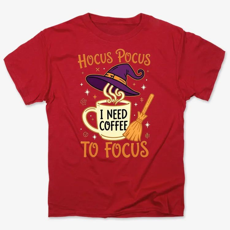 Hocus Pocus I Need Coffee to Focus